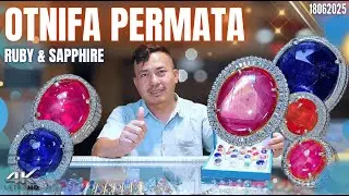 RUBY DAN SAPPHIRE‼️ADA BANYAK PILIHAN, PROMOSI BATU PERMATA UKURAN BESAR BERSAMA OTNIFA PERMATA
