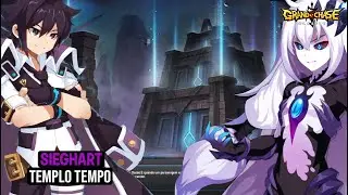 [GRAND CHASE CLASSIC] - SIEGHART TEMPLO DO TEMPO 243K 30%(SOLO- F2P)
