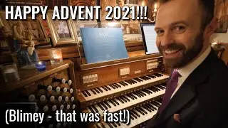 🎵 A JOLLY performance of JS Bach's Wachet Auf BWV 645 for Advent | SAINT-OUEN (Hauptwerk)