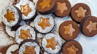 Шоколадное печенье &laquo;Линцер&raquo; с бискоффом &mdash; настолько вкусное, что исчезает за секунды.