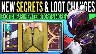 Destiny 2: NEW SECRET LOOT & PATCH CHANGES! Warmind EXOTIC, Power Boost, New Portal Gear (9th Sept)