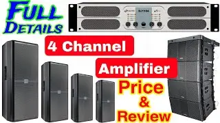 Nx Audio DJ1104 Amplifier 4 Top भी चलेगा | Nx Audio DJ 1104 Amplifier Price and Review #amplifier