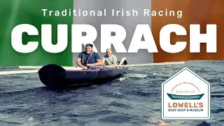 Traditional Irish Boat on the Merrimack River: Currachs of the Boston Irish Rowing Club