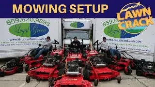 Lawn Care Setup | Mowing Set Up | Box Truck Style - NO TRAILERS!