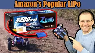 Самый интенсивный тест производительности аккумулятора Zeee на YouTube! 5200 мАч, 120°C — определ...