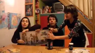 21-12-2015 Esteban y Diego fêtent le disque de platine des Kids United