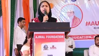 Heart Touching Speech | 78th Independence Day Celebration \ Ajmal Foundation | Girls | EduCT Hojai