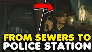 RE2: Remake &mdash; Как вернуться в полицейский участок из канализации в Resident Evil 2 Remake
