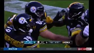 Pat Freiermuth SCORES on a 11-Yard TD Pass from Ben Roethlisberger