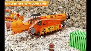 Tunnel Construction Highway 3D|Android Gameplay full HD 2018 #1