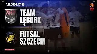 🔴 Team Lębork – Futsal Szczecin | 1 Polska Liga Futsalu | Cały mecz