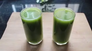 Green apple and broccoli juice | Stay fit and glowing skin