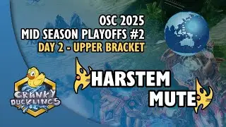 Harstem vs Mute - PvP | OSC 2025 Mid Season Playoffs #2 Day 2 | StarCraft 2 Tournament