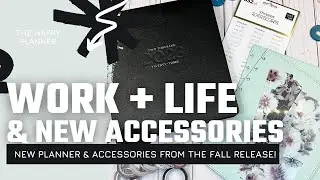 Work + Life & New Accessories || The Happy Planner || Fall Release 2022