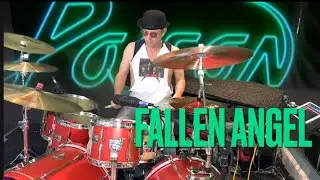 Poison - Fallen Angel ,80s video drum cover Remix