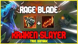 Bazerath | SEASON 11 KATARINA KRAKEN SLAYER BUILD: Ad Katarina Mid On-Hit True Damage Is Unstoppable