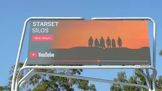 Starset Silos New Album YouTube Billboard Sunset Blvd Los Angeles California USA September 12, 2025
