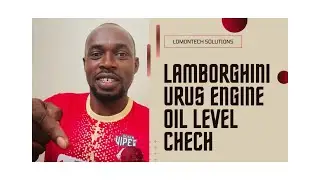 Lamborghini Urus 2019 Model Engine Oil Gauge