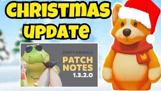 New party Animals Christmas Update! FREE STUFF