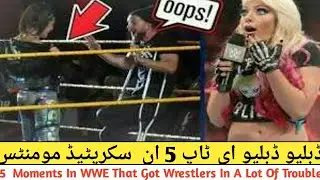 WWE Top 10 Unscripted Real Moments ! Top 5 Real Events