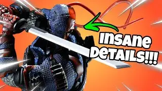 This is the MOST DETAILED Deathstroke Figure EVER!!!! (LPZZ Deathstroke Review)