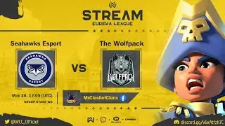 EUREKA LEAGUE (WCC) | Seahawks Esport Vs The Wolfpack | CLASH OF CLANS | #CocLive #th15attack