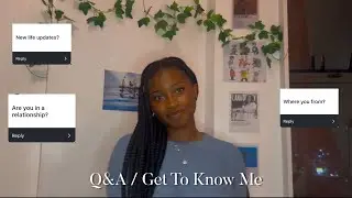 A much needed Q&A