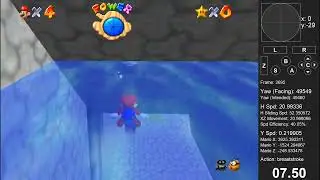 [TAS] SM64 - 1key 2f improvement
