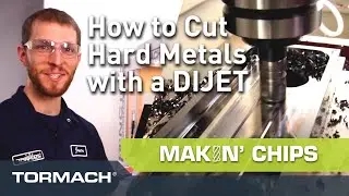 How To Cut Hard Metals With the DIJET High Feed End Mill