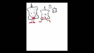 White Pin Doodles (ft. Fries) [BFDI Art]