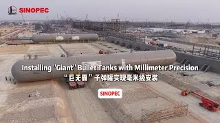 Installing &ldquo;Giant&rdquo; Bullet Tanks with Millimeter Precision