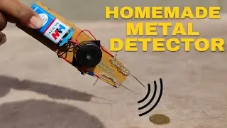 How To Make METAL DETECTOR At Home Science Project | How to Make a Home Made Metal Detector