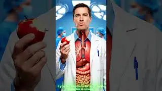 Inside Your Body: 3D Animation of the Nutrient Process in an Apple  #health #3danimation #apple