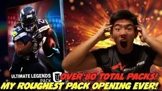 WE SHRED ULTIMATE LEGEND PACKS! OVER 80 TOTAL PACKS OPENED! MADDEN 17 ULTIMATE TEAM