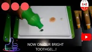 Forever Bright Toothgel Demo 😁Compare To Other Toothpaste.😭