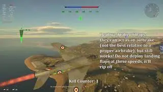 A Swift F7 guide on how to fly effectively | 4 kills, 1 Assist | WarThunder | Chill Gameplay
