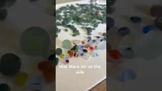 Seaham sea glass hunt! RARE SEA GLASS 🤩 #seaglass #seaham #beachcomber #jewelrydesigner