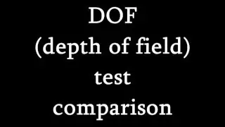 DOF (depth of field) test comparison mine-imator vs after effect