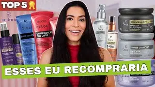 USEI E APROVEI! AS 5 MELHORES LINHAS DA EUDORA PARA CABELOS QUIMICAMENTE TRATADOS | Larisse Gama