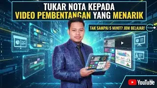 TUKAR NOTA KEPADA VIDEO PEMBENTANGAN YANG MENARIK XSAMPAI 5 MINIT.JOM BELAJAR