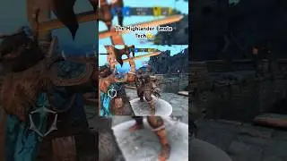 For Honor Highlander Emote Tech is Peak.. #forhonor