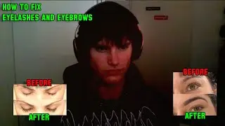 How to get thicker eyebrows, longer eyelashes works on boys and girls |zetaLooksmaxxing
