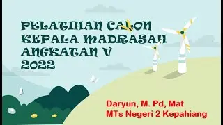 Gelar Karya Peserta Pelatihan Cakamad, Daryun MTs  Negeri 2 Kepahiang