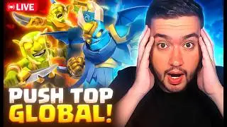 TESTANDO OS GOBLINS HEROIS NO MEU DECK DE MORTEIRO! - clash royale ao vivo
