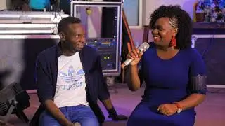 Justine Nabbosa with Pastor Wilson Bugembe in an exclussive Q&A and a Worship moment.