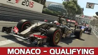 F1 2015 - Monaco Qualifying - Gameplay Benchmark ULTRA GTX970 i7 4770k 1080p60fps