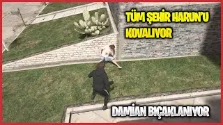 Tüm Şehir Harun'u Kovalıyor! (Damian Bıçaklanıyor) | Eightborn Rp