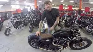 H-D of NYC Roland Sands Design Cafe Racer Build