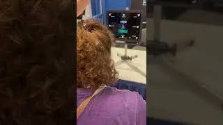 Darlene setting up eye gaze Skyle