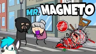 Mr. Magneto - Cyanide & Happiness Shorts